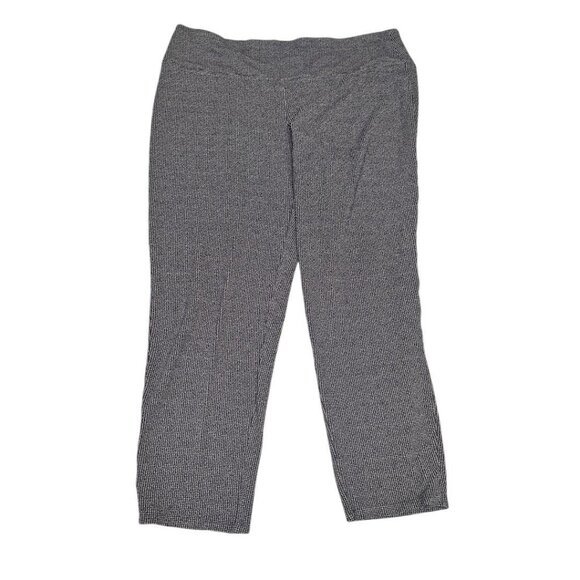 J Jill Wearever Pants Smooth Fit Slim Leg‎ Womens Size Large Gray - Picture 2 of 8